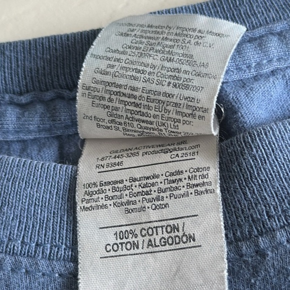 Def Leppard graphic concert T tour 2017 United States/Canada blue 2XL - Picture 6 of 9